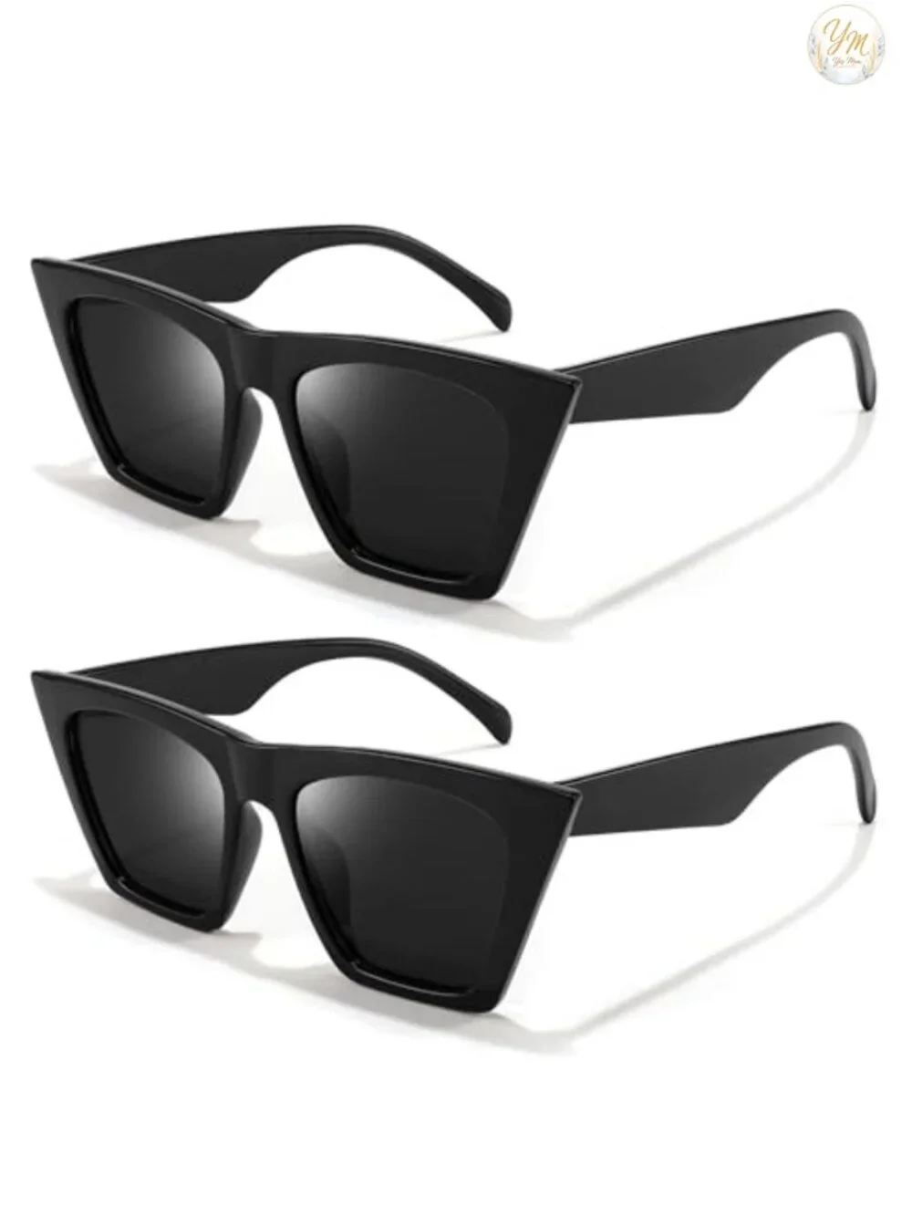 Vintage Cat Eye Sunglasses Women UV400 Plastic Frame Retro Polarized